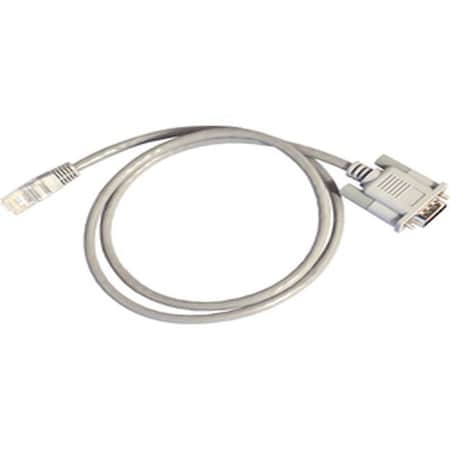 Antaira RJ45 to DB9 Male Serial Cable - 90cm CB-RJ45-DB9M-90